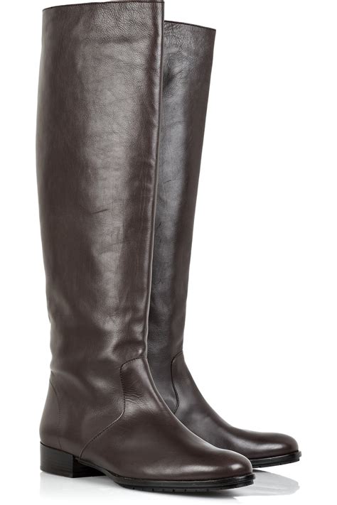 michael kors flat knee high boots